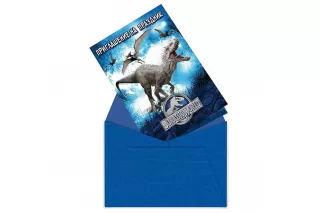 Приглашение «Парк Юрского периода» (6 шт.) Приглашение «Парк Юрского периода» (6 шт.)