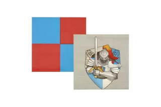 Салфетки «Рыцари и Драконы» (12 шт.) Салфетки «Рыцари и Драконы» (12 шт.)