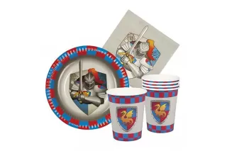 Набор посуды «Рыцари и Драконы»  Набор посуды «Рыцари и Драконы»