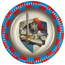 Тарелки Рыцари и Драконы (6 шт.) Тарелки Рыцари и Драконы (6 шт.)