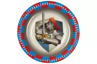 Тарелки Рыцари и Драконы (6 шт.) Тарелки Рыцари и Драконы (6 шт.)