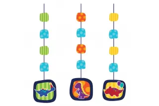 Подвески Маленькие динозавры (3 шт.) Подвески Маленькие динозавры (3 шт.)