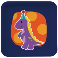 Тарелки Маленькие динозавры (8 шт.)