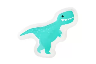 Тарелки Динозаврики фигурные (6 шт.) Тарелки Динозаврики фигурные (6 шт.)