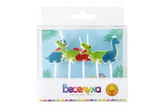 Свечи Динозаврики Свечи Динозаврики