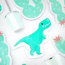 Тарелки Динозаврики фигурные (6 шт.) Тарелки Динозаврики фигурные (6 шт.)