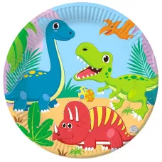 Тарелки Динозаврики (6 шт.) Тарелки Динозаврики (6 шт.)