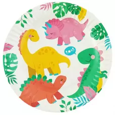 Тарелки Милые Динозаврики (6 шт.) Тарелки Милые Динозаврики (6 шт.)