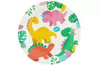 Тарелки Милые Динозаврики (6 шт.) Тарелки Милые Динозаврики (6 шт.)