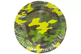Тарелки Камуфляж (6 шт.) Тарелки Камуфляж (6 шт.)