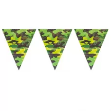 Гирлянда-флажки «Камуфляж»  Гирлянда-флажки «Камуфляж»