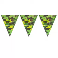 Гирлянда-флажки «Камуфляж»  Гирлянда-флажки «Камуфляж»