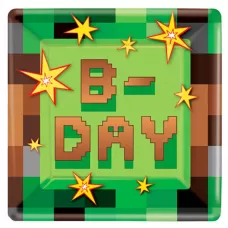 Тарелки TNT Minecraft 23 см (8 шт.) Тарелки TNT Minecraft 23 см (8 шт.)