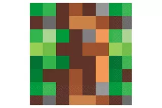 Салфетки TNT Minecraft (16 шт.) Салфетки TNT Minecraft (16 шт.)