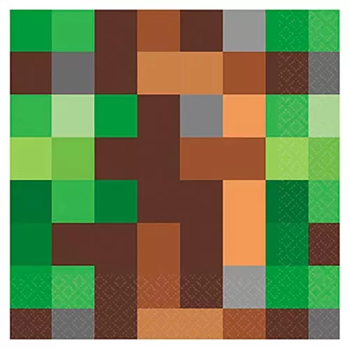 Салфетки TNT Minecraft (16 шт.) Салфетки TNT Minecraft (16 шт.)