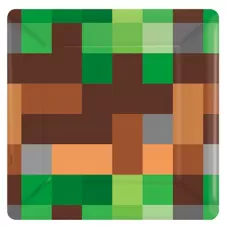 Тарелки TNT Minecraft (8 шт.) Тарелки TNT Minecraft (8 шт.)