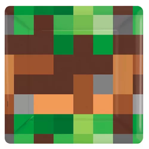 Тарелки TNT Minecraft (8 шт.) Тарелки TNT Minecraft (8 шт.)