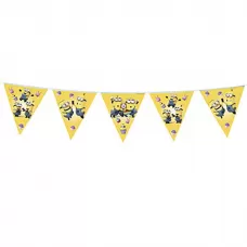 Гирлянда-флажки «Миньоны»  Гирлянда-флажки «Миньоны»