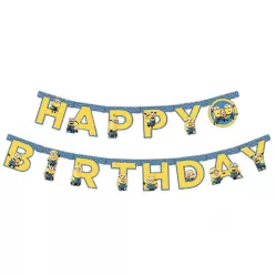 Гирлянда-буквы «Миньоны»  Гирлянда-буквы «Миньоны»