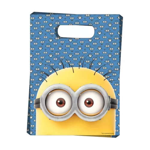 Пакеты подарочные «Миньоны» (6 шт.)