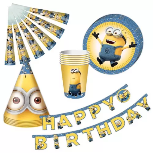 Набор для праздника «Миньоны», 25 предметов Набор для праздника «Миньоны», 25 предметов