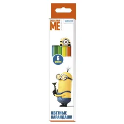 Карандаши «Миньоны» (6 шт.)