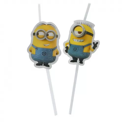 Трубочки «Миньоны» (6 шт.) 
