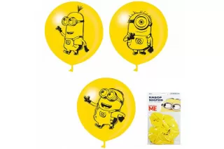 Набор шаров «Миньоны», 10 шт. Набор шаров «Миньоны», 10 шт.