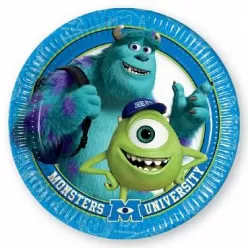 Тарелки Университет Монстров (8 шт.)