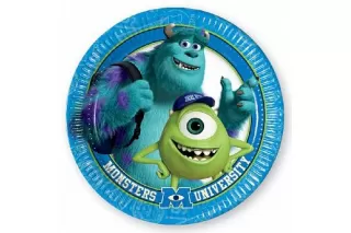 Тарелки Университет Монстров (8 шт.)