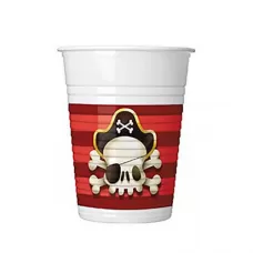 Стаканы Сундук пирата (8 шт.) Стаканы Сундук пирата (8 шт.)