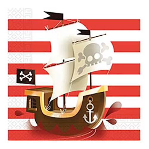 Салфетки Сундук пирата (20 шт.)