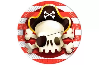 Тарелки Сундук пирата (8 шт.) Тарелки Сундук пирата (8 шт.)