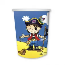 Стаканы Маленький пират (6 шт.) Стаканы Маленький пират (6 шт.)