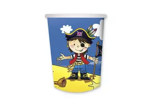 Стаканы Маленький пират (6 шт.) Стаканы Маленький пират (6 шт.)