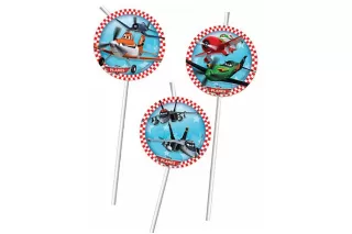 Трубочки Самолеты (6 шт.) Трубочки Самолеты (6 шт.)