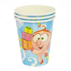 Стаканы «Смешарики» (8 шт.) Стаканы «Смешарики» (8 шт.)