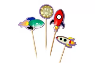 Топперы Космос (12 шт.) Топперы Космос (12 шт.)