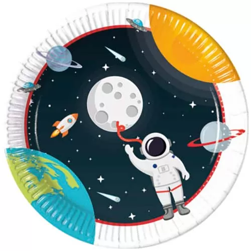 Тарелки Открытый космос 23 см (8 шт.)