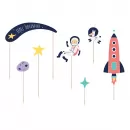 Топперы Космос (7 шт.) Топперы Космос (7 шт.)