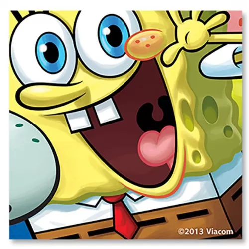 Салфетка «Губка Боб» (16 шт.) Салфетка «Губка Боб» (16 шт.)