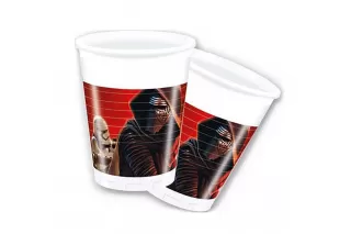 Стаканы Звездные войны красные (8 шт.) Стаканы Звездные войны красные (8 шт.)