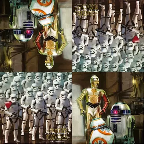 Салфетки «Звездные войны» (20 шт.) Салфетки «Звездные войны» (20 шт.)