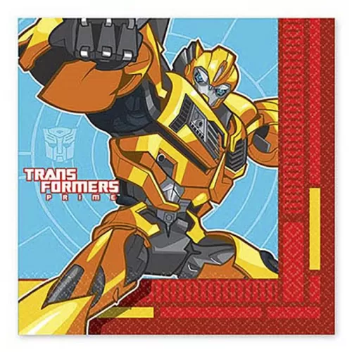 Салфетки «Трансформеры» 25 см (16 шт.) Салфетки «Трансформеры» 25 см (16 шт.)