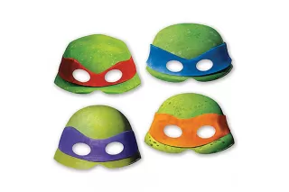 Маски Черепашки-Ниндзя (8 шт.)