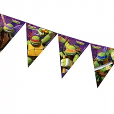 Гирлянда-флажки «Черепашки-Ниндзя» Гирлянда-флажки «Черепашки-Ниндзя»