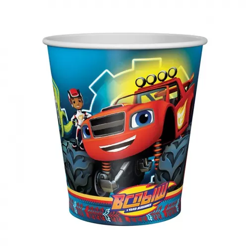 Стаканы «Вспыш и чудо-машинки» (6 шт.) Стаканы «Вспыш и чудо-машинки» (6 шт.)