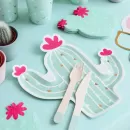 Тарелки Кактус бумажные одноразовые (6 шт.) Тарелки Кактус бумажные одноразовые (6 шт.)