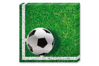 Салфетки Футбол зеленые (20 шт.) Салфетки Футбол зеленые (20 шт.)