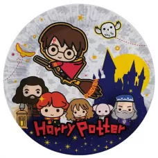 Тарелки Гарри Поттер чиби (6 шт.)
